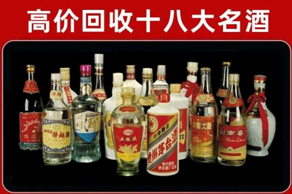 大洼回收铁盖茅台酒